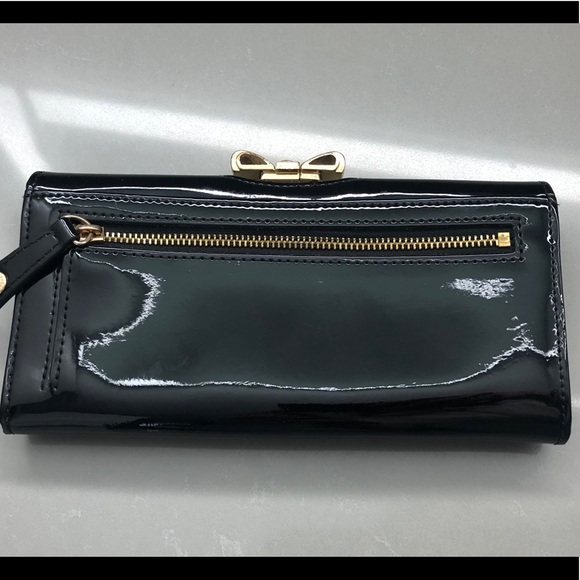 Ted Baker Black Patent Leather Wallet - Picture 4 of 4